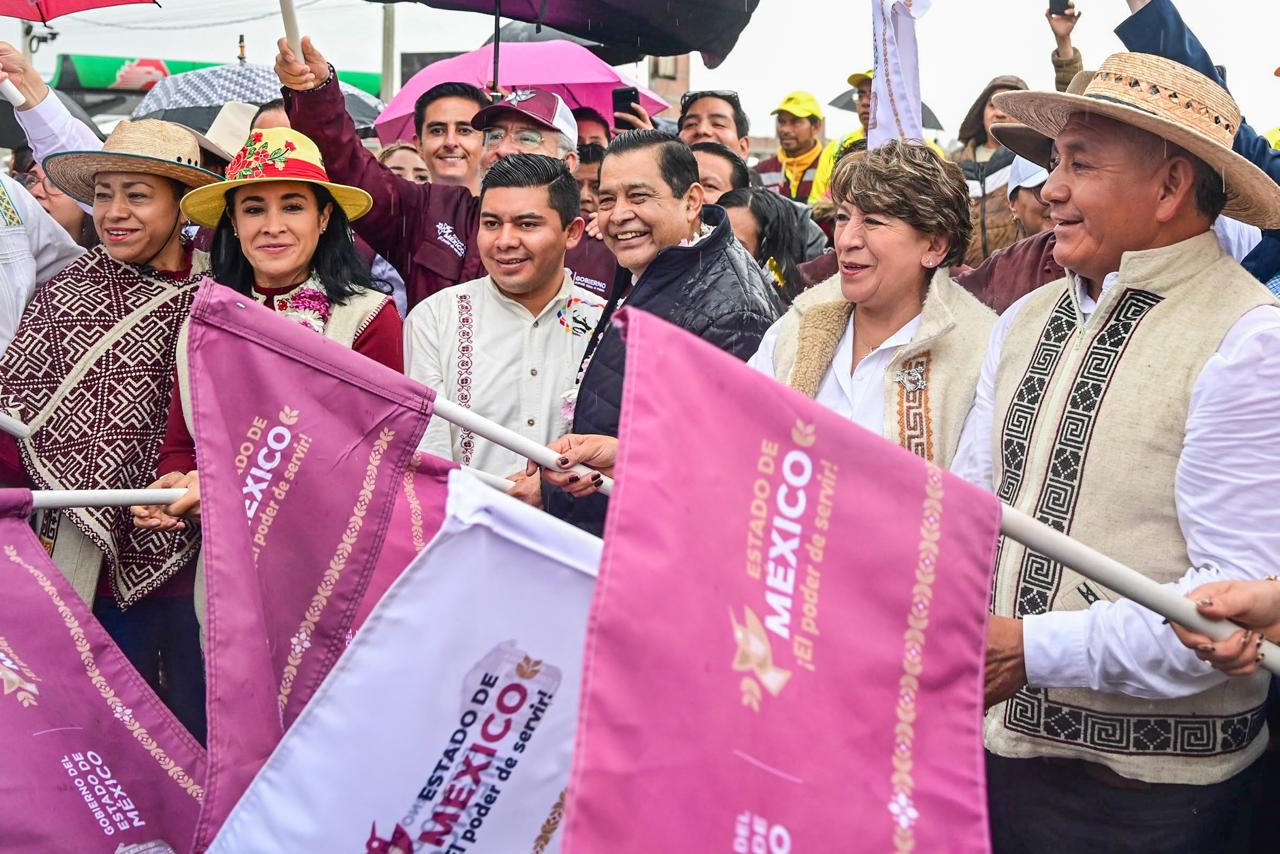 Mejora Gobernadora Delfina Gómez conectividad del norte del EdoMéx.