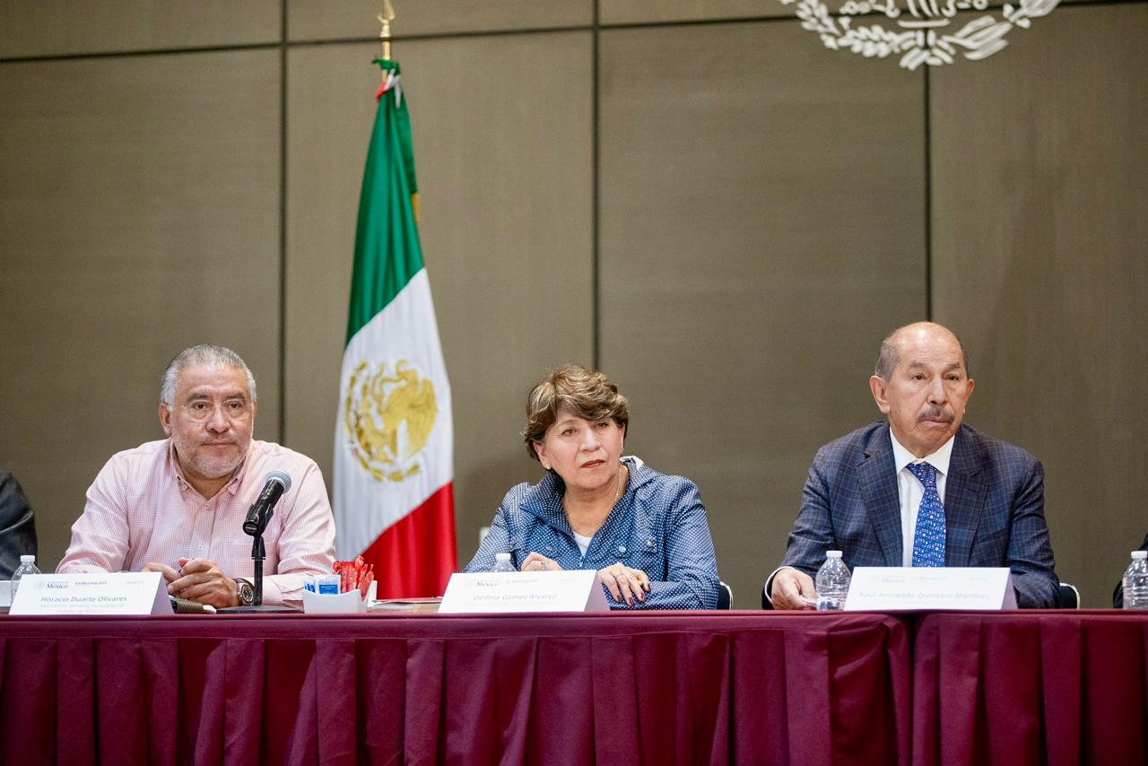 Gobernadora Delfina Gómez revisa avances del Plan Integral  Oriente