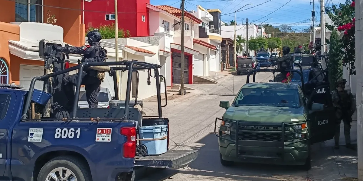 Fuego y plomo en Culiacán: Caen cuatro y abaten a jefe criminal.