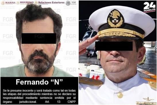 Vinculan a proceso a excontralmirante Farías Laguna por el caso de huachicol fiscal.