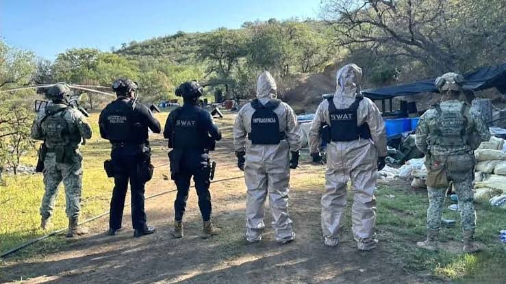 Aseguran narcolaboratorio en Parral tras operativo conjunto en Chihuahua