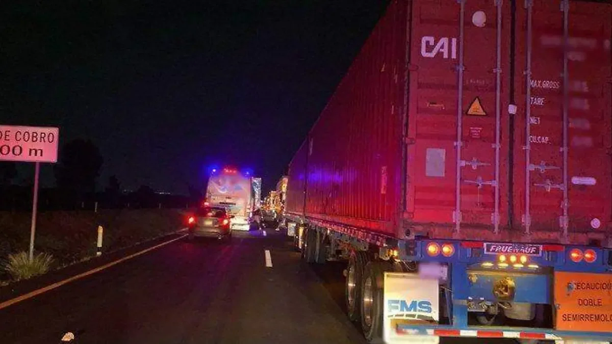 Accidente en la Carretera 57 cobra la vida de una mujer en San Luis Potosí