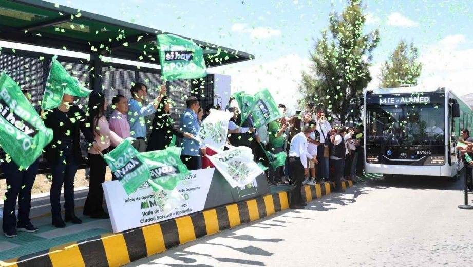 Nueva ruta del MetroRed conectará el Centro Histórico con el Aeropuerto en San Luis Potosí