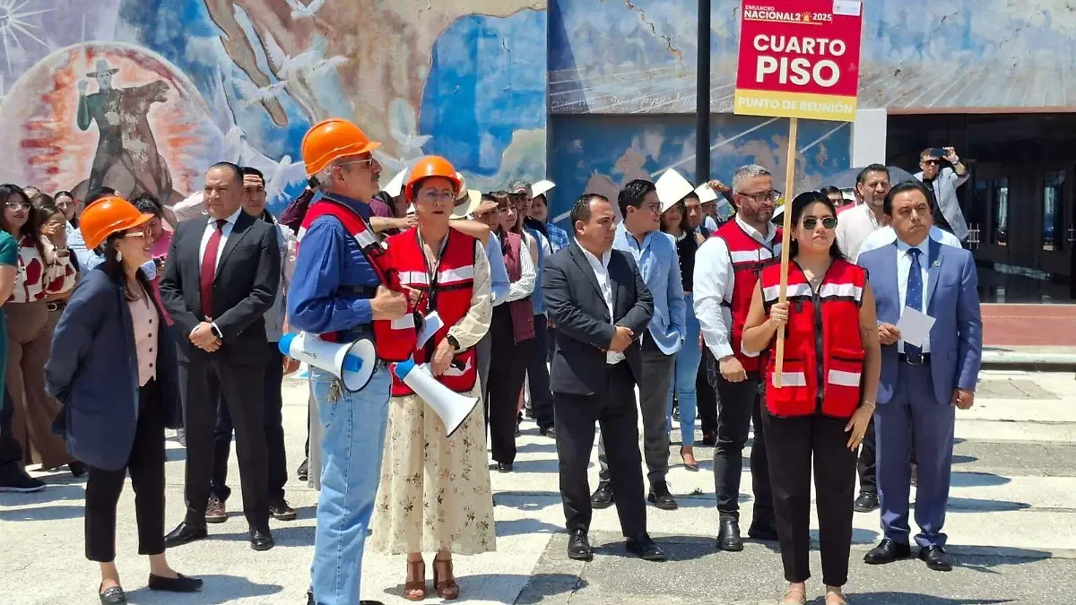 Se prepara San Luis Potosí para participar en el Segundo Simulacro Nacional 2026