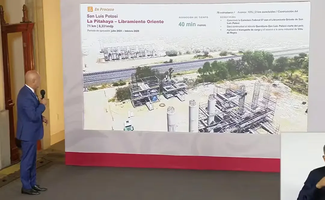 Nueva autopista La Pitahaya-Libramiento Oriente en San Luis Potosí