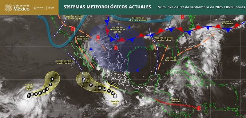 Huracán “Polo” mantendrá alta intensidad; refuerzan prevención en estos cuatro estados