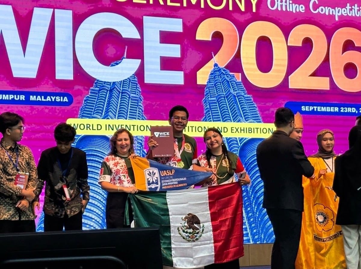 Egresado de la UASLP gana medalla de oro en Malasia 