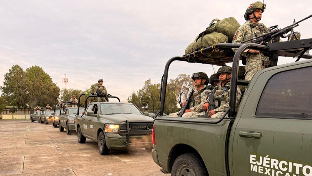 Envían 600 elementos del Ejército a Guanajuato para combatir inseguridad