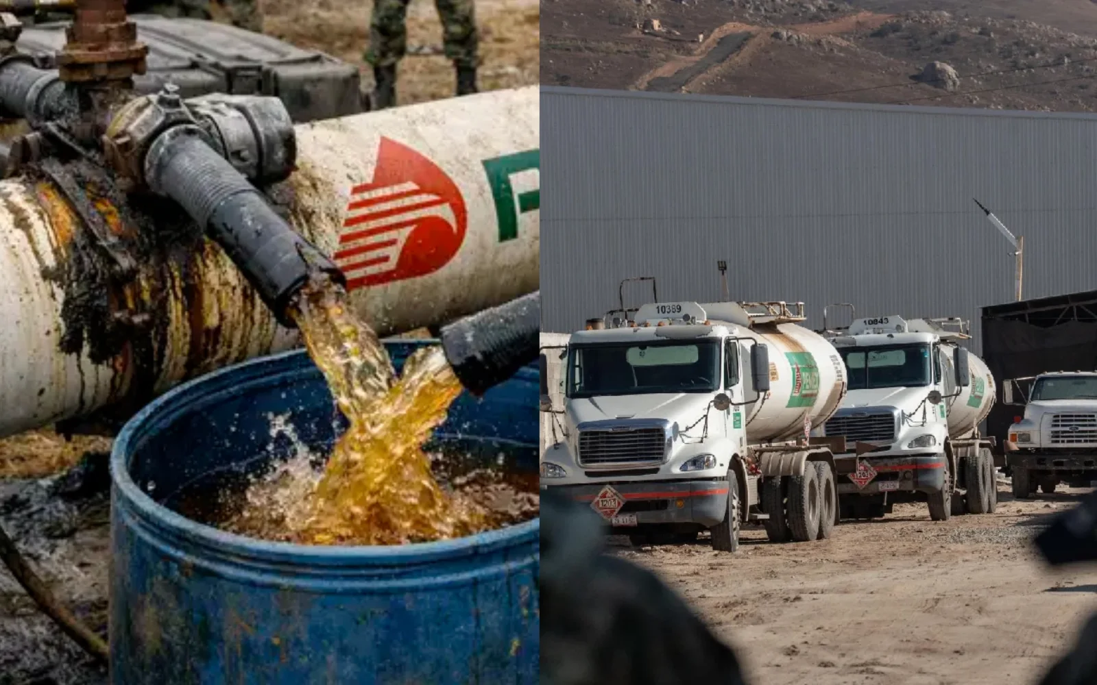 Señalan a seis empresas de Texas por presunta red de contrabando de combustible hacia México