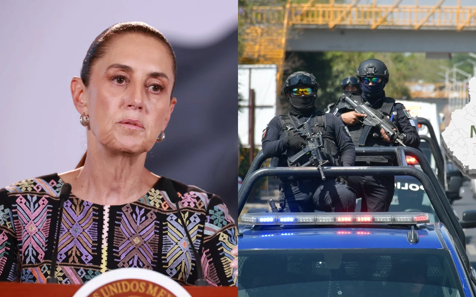 Ordena Claudia Sheinbaum reforzar la seguridad en Morelos tras el homicidio de dos estudiantes de la UAEM