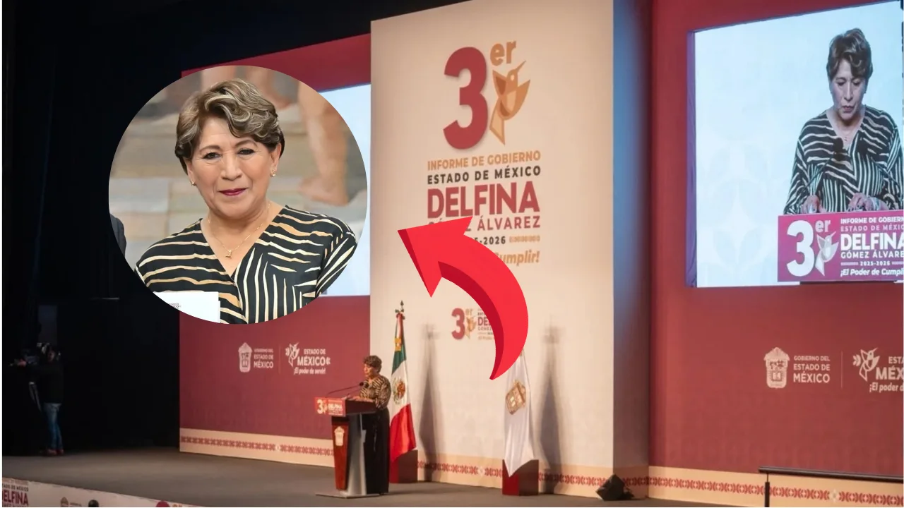 Rinde cuentas Gobernadora Delfina Gómez ante el Congreso del EdoMéx; entrega su Tercer Informe de Gobierno