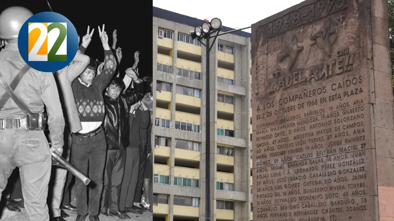 Transmitirá la señal 22.2 programación especial a 58 años de la matanza de Tlatelolco