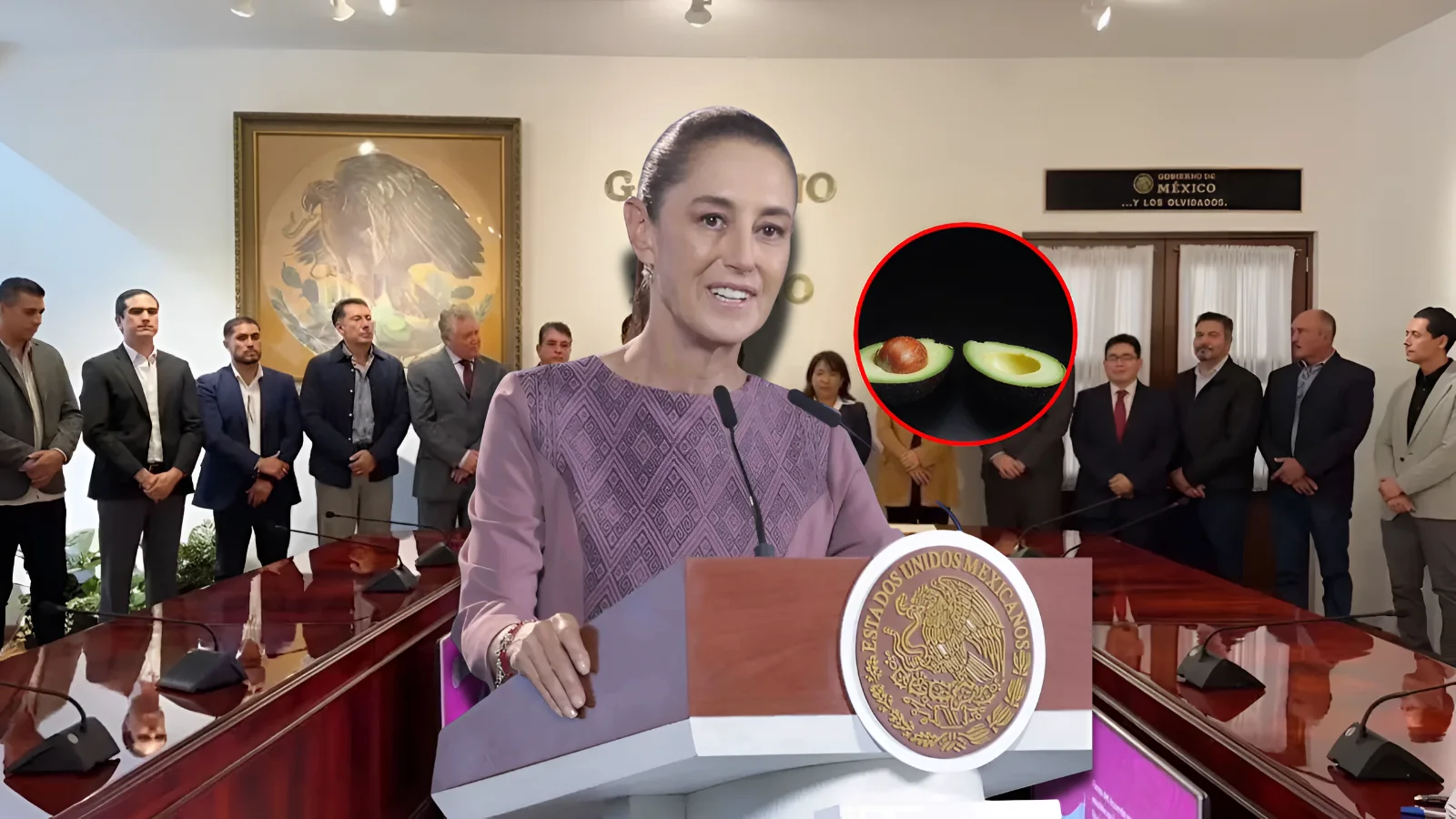 Firma Claudia Sheinbaum acuerdos estratégicos con la industria aguacatera de Michoacán y Jalisco