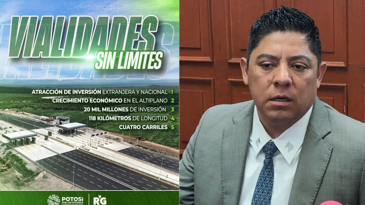 Anuncian inversión superior a 22 mil mdp para la nueva autopista San Luis Potosí-Matehuala