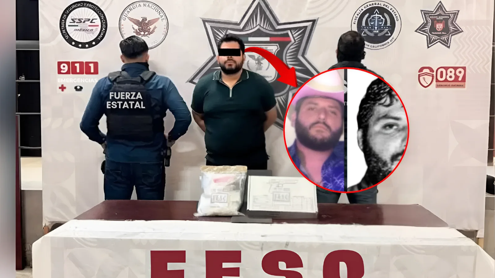 Reaprehenden en Baja California a “El 500”, presunto operador de 
