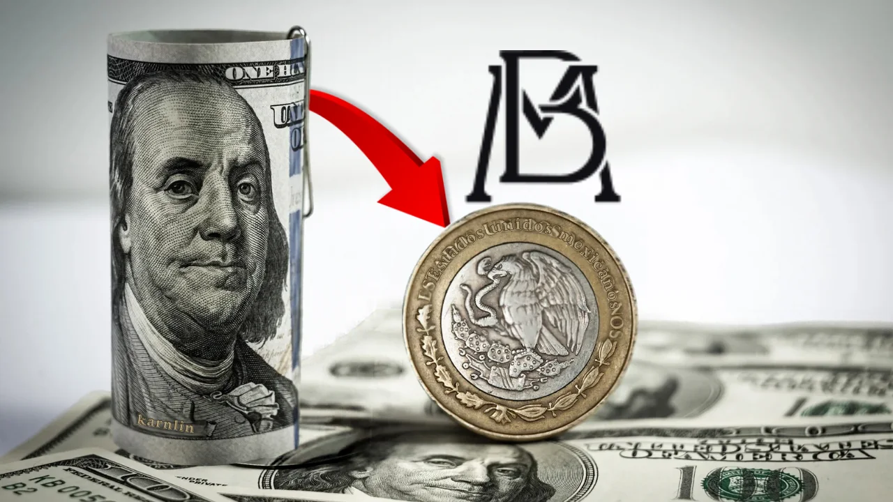 Destaca el Banco de México salud financiera y flexibilidad del peso frente al dólar