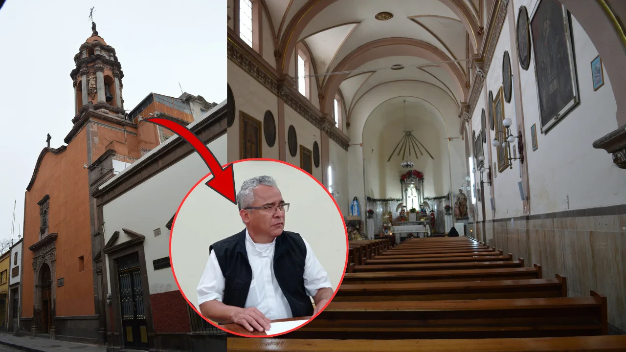Cierran el Templo del Espíritu Santo en el Centro Histórico de SLP por falla geológica