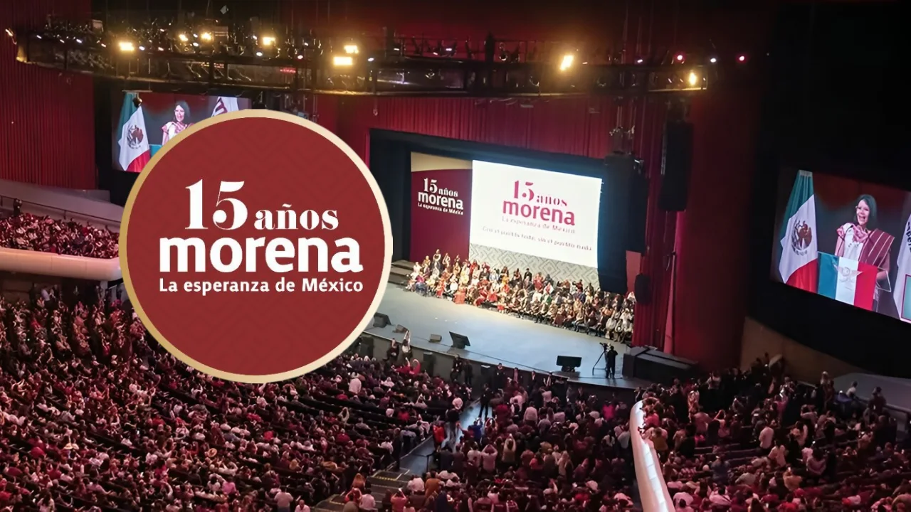 Conmemora Morena 15 años de historia con un llamado a la unidad y a evitar disputas internas