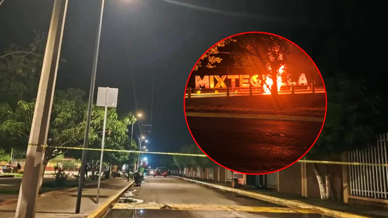 Ataca comando armado el palacio municipal y patrulla en Santa María Mixtequilla, Oaxaca