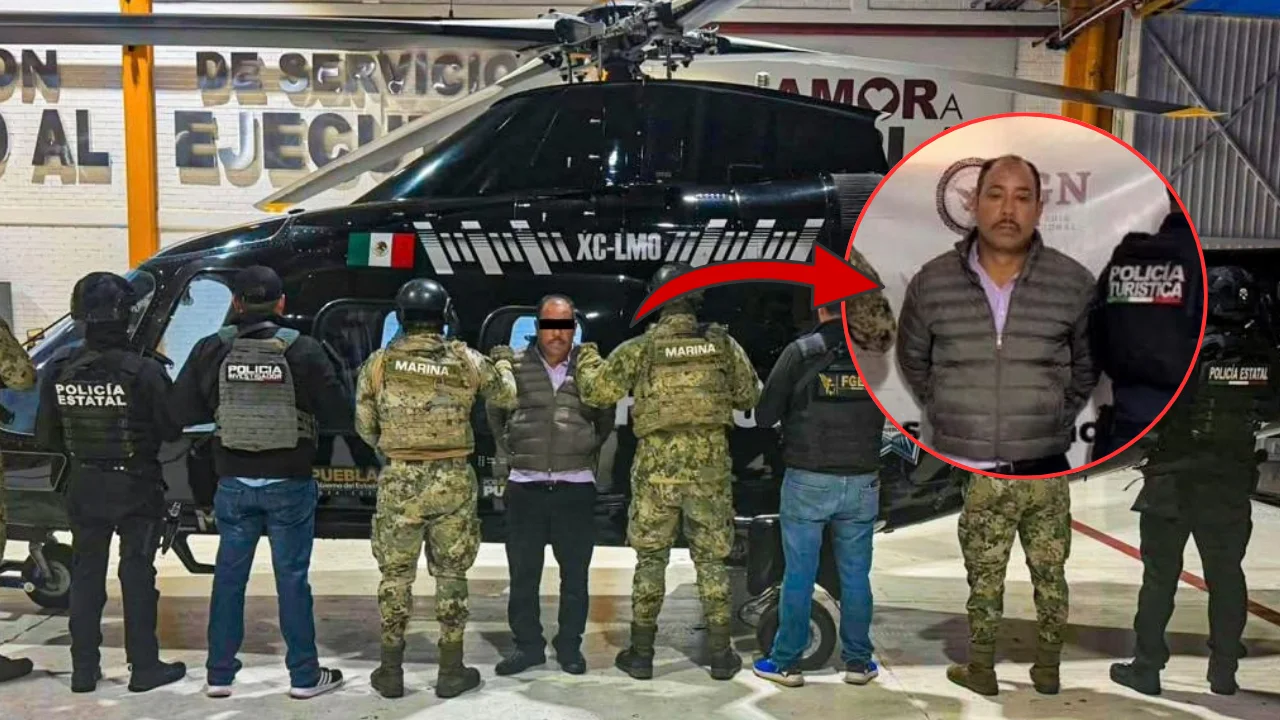 Capturan en Zacatlán a Juan Lira, alias “El Moco”, presunto líder huachicolero de la Sierra Norte