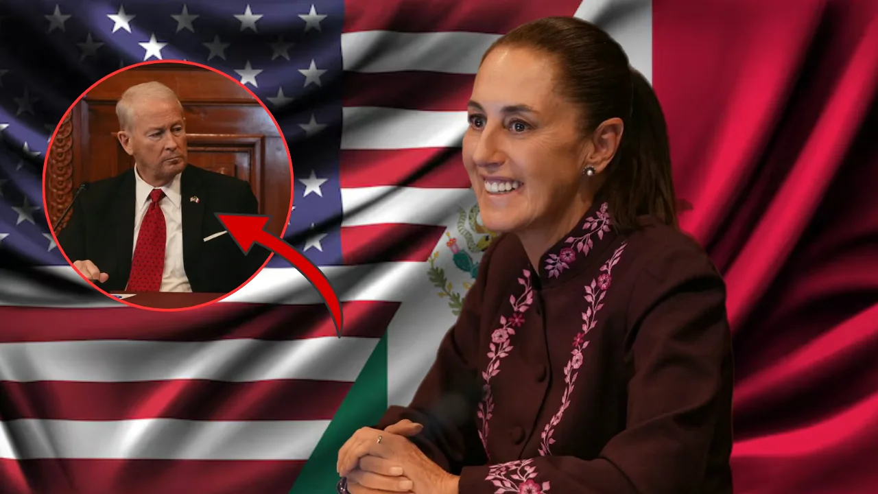 Recibe la presidenta Claudia Sheinbaum al embajador de EE. UU. y a la Amcham en Palacio Nacional