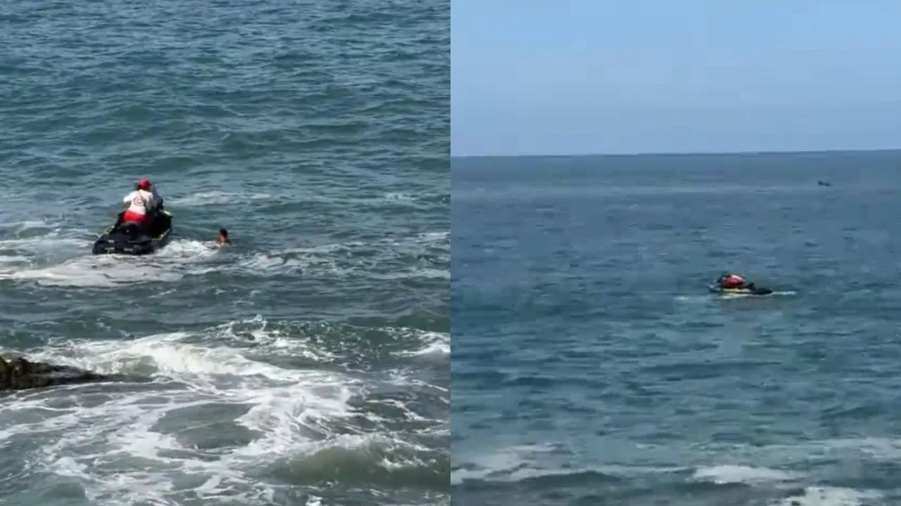 Hallan sin vida a hombre que se arrojó al mar en la zona del Clavadista en Mazatlán