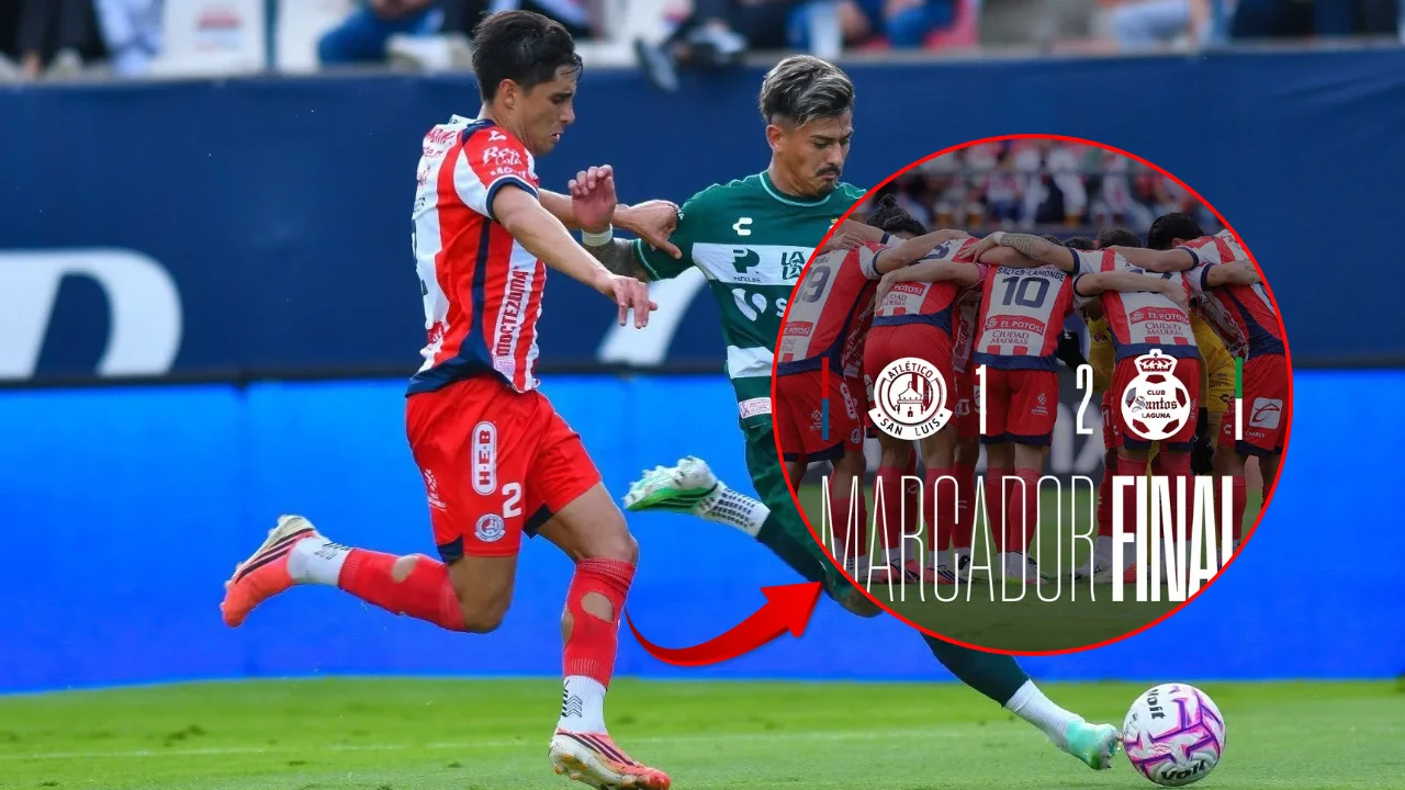 Noche gris para el cuadro de Diego Mejía; cae en casa el Atlético de San Luis en contra Santos Laguna