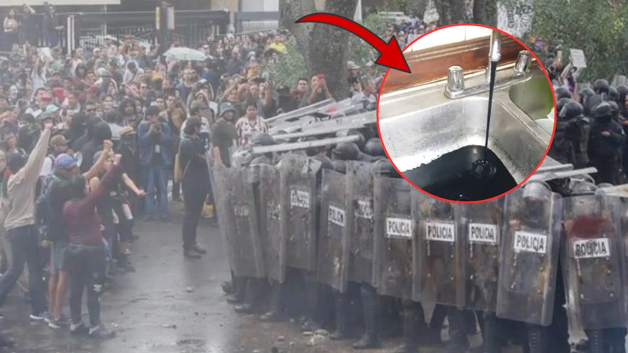 Protestan en Guadalajara por crisis de agua turbia y exigen respuestas al gobernador Pablo Lemus