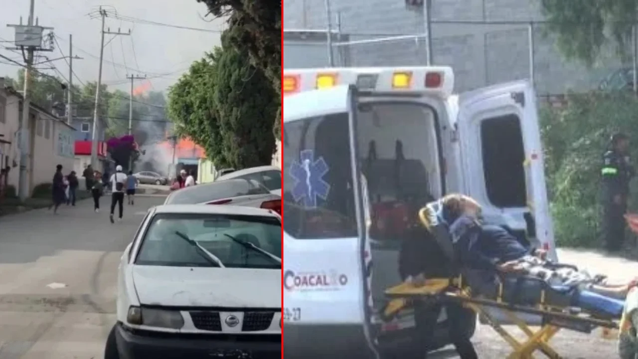 Explosión en gasera de Coacalco moviliza a cuerpos de emergencia y obliga al desalojo de vecinos