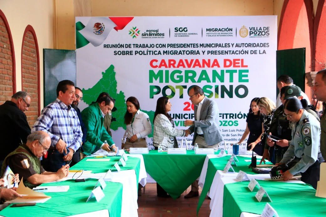 Inician trabajos de coordinación para la Sexta Caravana Migrante Potosina 2026; prevén la participación de más de dos mil vehículos