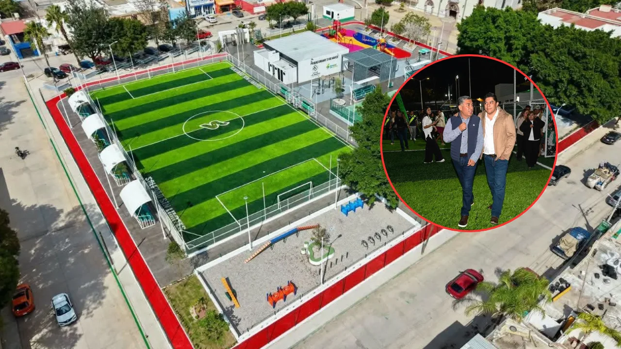Inauguran nuevo Parque Urbano en la colonia 21 de Marzo en Soledad con inversión de 9.3 millones de pesos