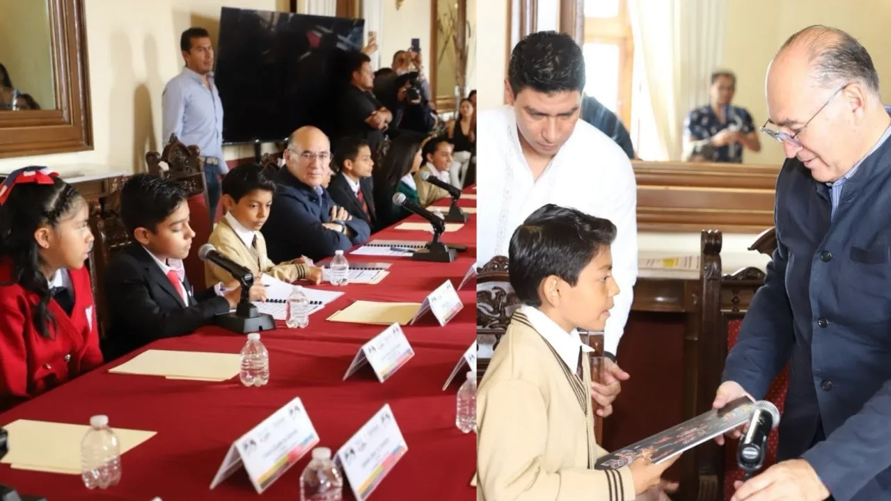 Rinde cuentas el Cabildo Infantil de San Luis Capital: Presentan el segundo informe «Grandes Líderes»