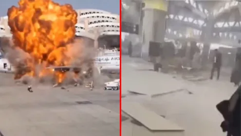 Difunde el gobierno de Arabia Saudita videos de los ataques contra tres de sus aeropuertos